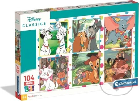 Puzzle Disney MAXI 104 dílků - kniha z kategorie Společenské hry