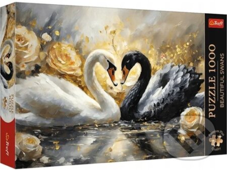 Puzzle Premium Plus Krásné Labutě - kniha z kategorie Společenské hry