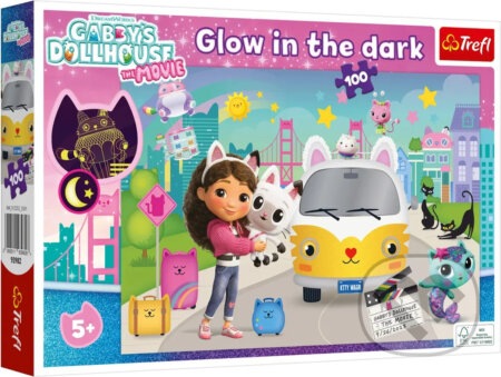 Puzzle: Svítící puzzle Gábinin kouzelný domek (Trefl). Trefl, 2026
