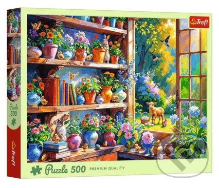 Puzzle: Puzzle Jarní ráno v oranžerii (Trefl). Trefl, 2026