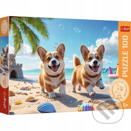 Puzzle Trefl Corgi – pejsek 100 dílků