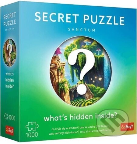 Puzzle Premium Plus Secret Svatyně - kniha z kategorie Společenské hry