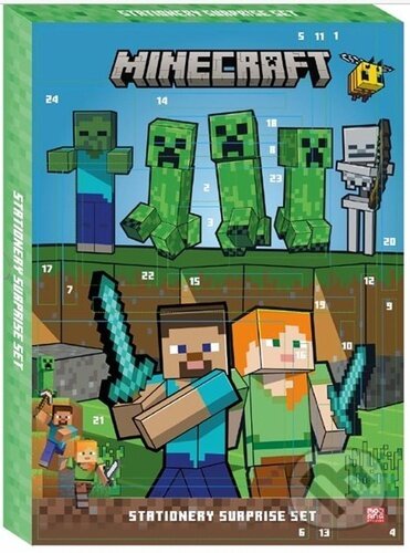 Adventní kalendář 2026 Minecraft - kniha z kategorie Zápisníky, kalendáře
