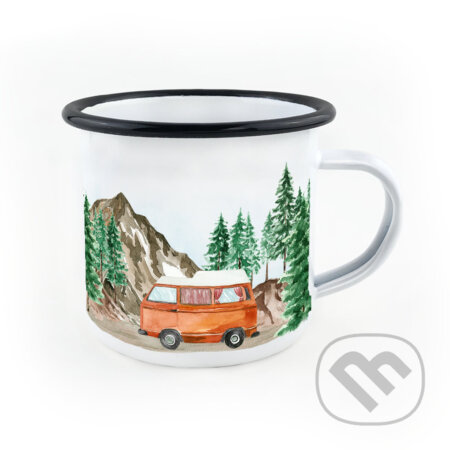 Smaltovaný hrnek Vanlife