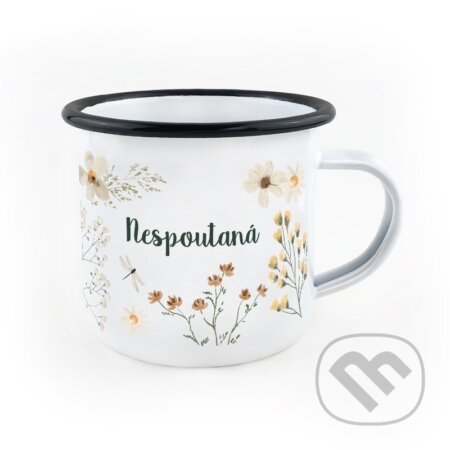 Smaltovaný hrnek Nespoutaná