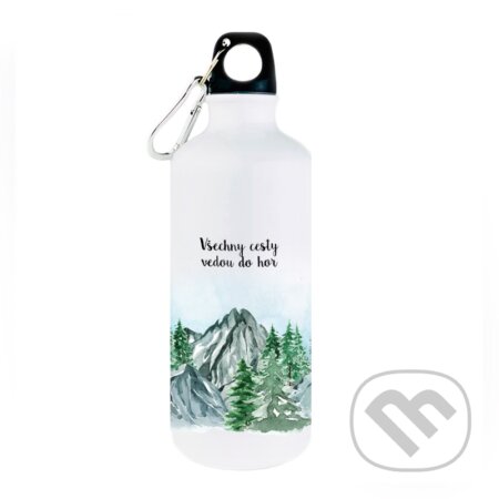 Turistická láhev Všechny cesty vedou do hor