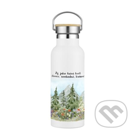 Termoláhev Žij jako luční květ. Divoce, svobodně, krásně.