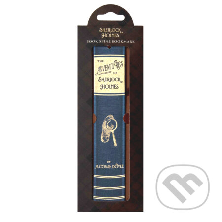 The Reading Room - Shelock Holmes - záložka z polyuretanu