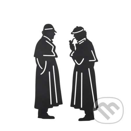The Reading Room - Sherlock Holmes - sada 2 mosadzných záložiek