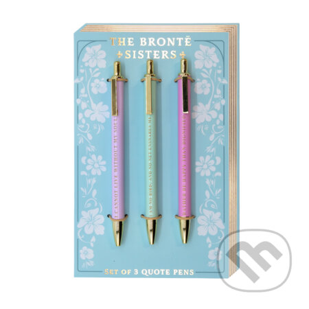 The Reading Room -  Sestry Brontëové - sada 3ks pier