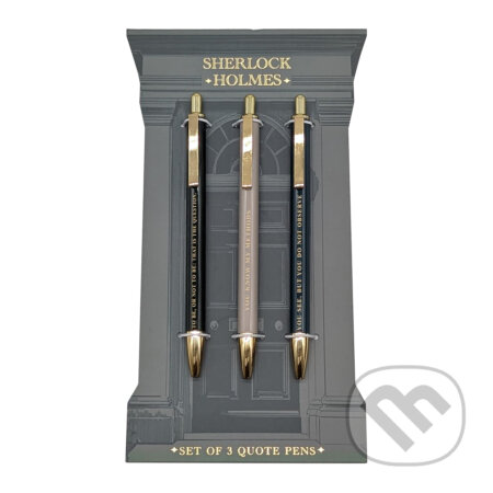 The Reading Room - Sherlock Holmes - sada 3ks pier