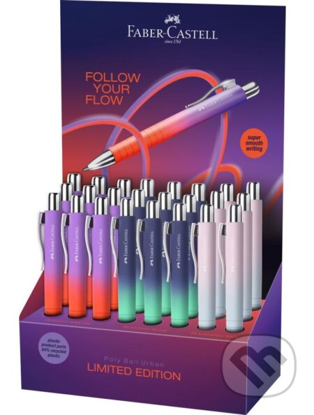 xFlow Edition Guľôčkové pero Poly Ball, stojanček 24 ks