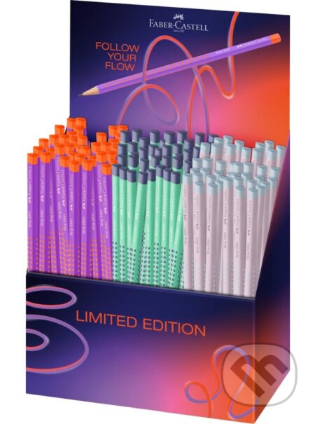 xFlow Edition Grafitová ceruzka Grip, stojanček 144 ks