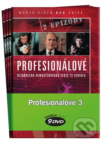 Profesionálové Pack 3: 19 - 27 DVD, NORTH VIDEO, 2014