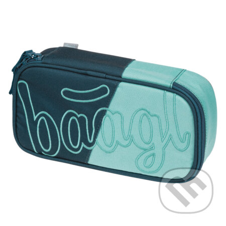 Školský peračník etui Baagl Petrol