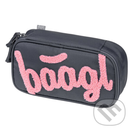 Školský peračník etui Baagl Logo ružový