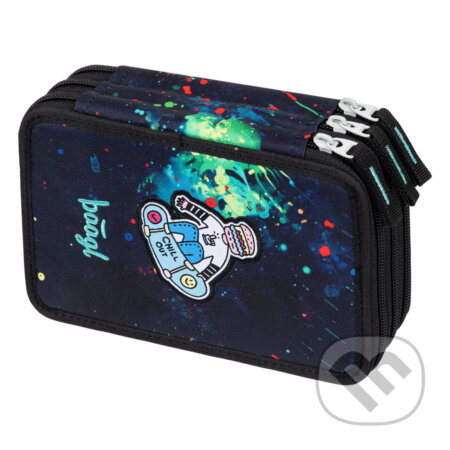 BAAGL Školní penál třípatrový Chill GRS Presco Group
