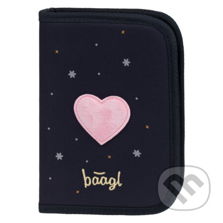 Školský jednoposchodový peračník Baagl Unicorn Gold