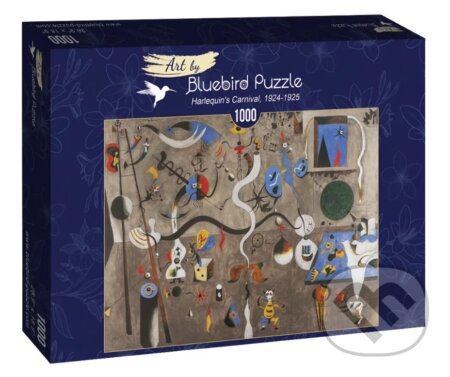 Puzzle: Joan Miro  - The Harlequin's Carnival, 1924-1925 (Bluebird). Bluebird