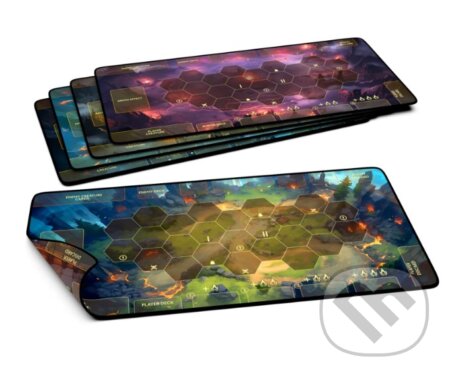 Spoločenská hra: Dragon Eclipse - Arena Playmats Set (Albi). Albi, 2026