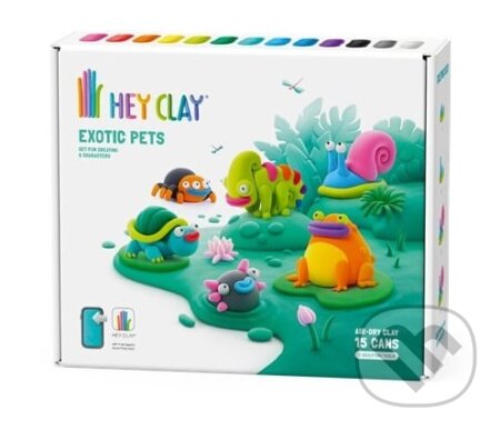 Společenská hra: Hey Clay Exotické zvieratá (Hey Clay). Hey Clay
