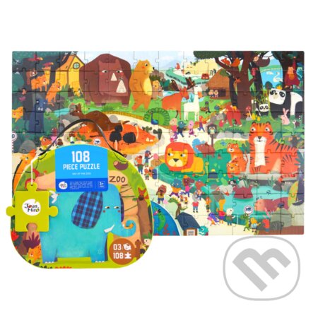 Puzzle: Puzzle Deň v ZOO 108 ks (Jarmelo). Jarmelo, 2025