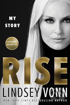 Kniha: Rise (Lindsey Vonn). Dey Street Books, 2023
