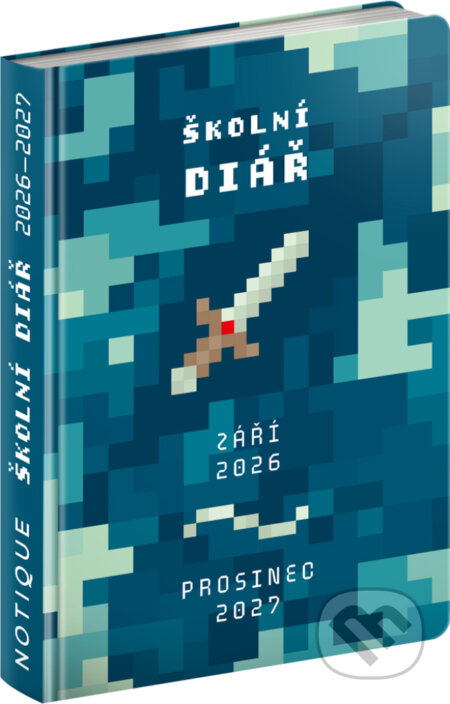NOTIQUE Školní diář Gamer 2026/2027 (Notique). Notique, 2026