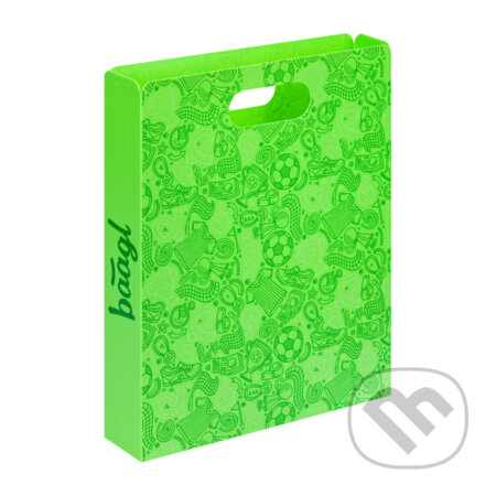 Plastové dosky na školské zošity Baagl Futbal