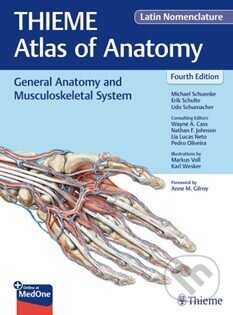 Kniha: General Anatomy and Musculoskeletal System (THIEME Atlas of Anatomy), Latin Nomenclature (Michael Schuenke). Thieme Medical Publishers, 2026