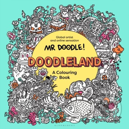 DoodleLand (A Colouring Book) - Mr Doodle