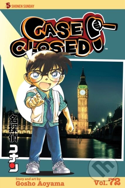 Case Closed, Vol. 72 - Gosho Aoyama - kniha z kategorie Komiksy