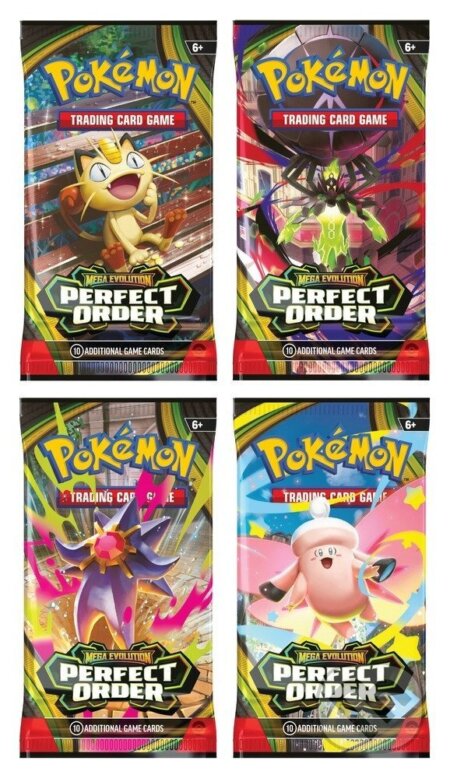 Společenská hra: Pokémon: Perfect Order Booster Pack (Pokemon). Pokemon, 2026