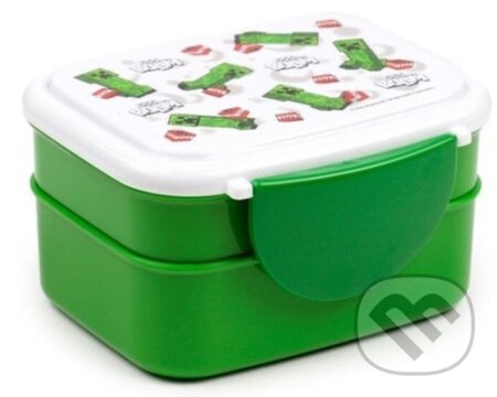 Svačinový box s příborem Minecraft Creeper & TNT