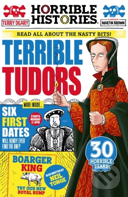 Terrible Tudors - Neil Tonge, Terry Deary - kniha z kategorie Pro děti