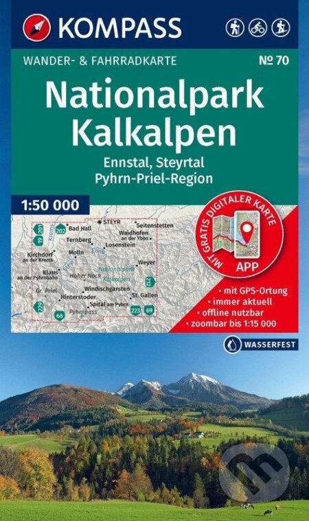 70 Nationalpark Kalkalpen 1: 50 000