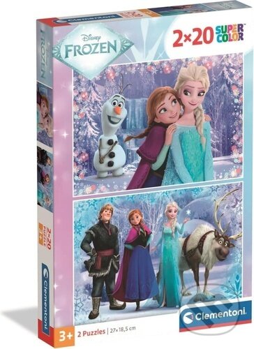 Puzzle: Puzzle Ledové Království (Frozen) 2x20 dílků (Clementoni). Clementoni, 2026