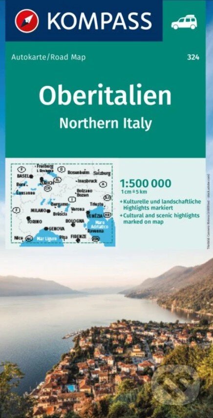 Taliansko sever 1: 500 000