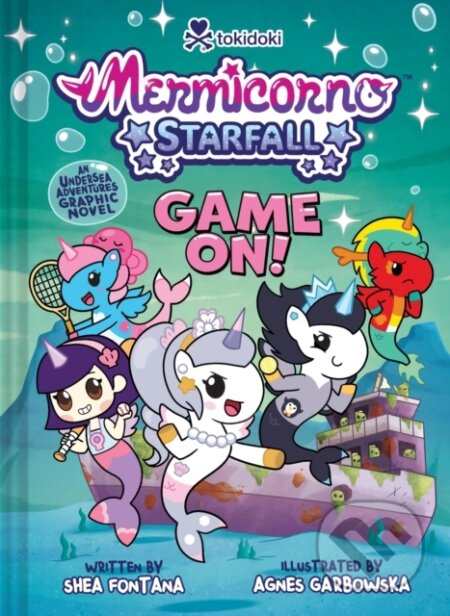 Mermicorno: GAME ON! (An Early Graphic Novel) - Shea Fontana - kniha z kategorie Pro děti