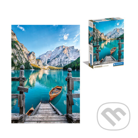 Puzzle: Puzzle Jezero Braies 500 dílků (Clementoni). Clementoni, 2026