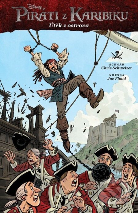 Piráti z Karibiku - Útěk z ostrova - Chris Schweizer - kniha z kategorie Komiksy