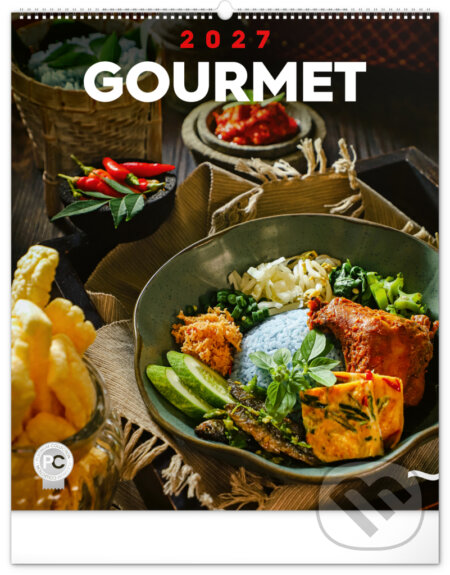 NOTIQUE Nástenný kalendár Gourmet 2027 (Notique). Notique, 2026