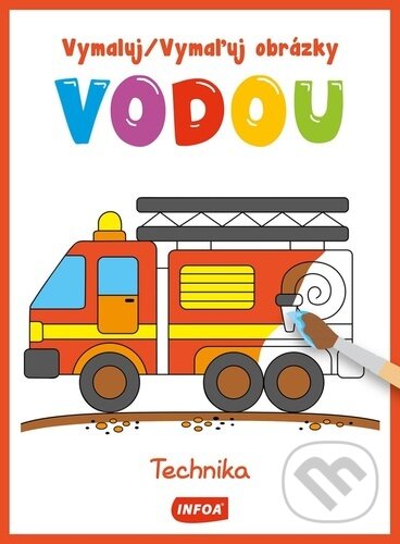 Vymaluj obrázky vodou Technika