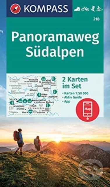 Panoramaweg Südalpen 1: 50 000