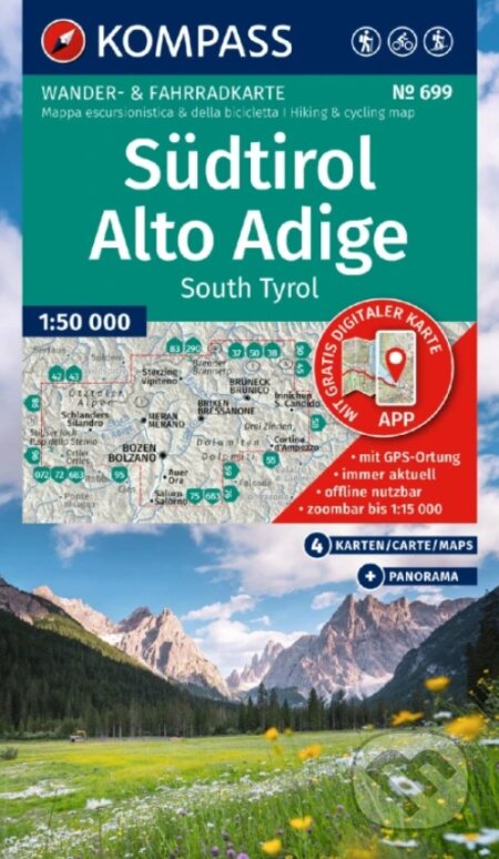 Südtirol, Alto Adige 1: 50 000