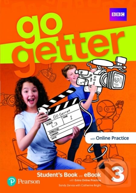Kniha: GoGetter Level 3 Student´s Book with eBook and Online Practice (Catherine Bright a Sandy Zervas). Pearson, 2021