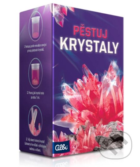 Spoločenská hra: Pěstuj krystaly - Červená (Albi). Albi, 2026