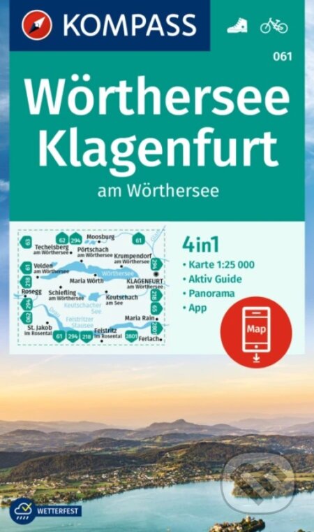 061 Wörthersee, Klagenfurt 1: 25 000