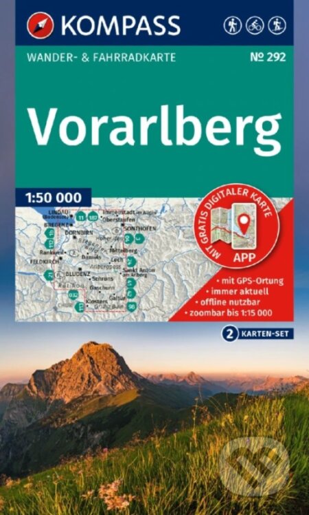 292 Vorarlberg 1: 50 000