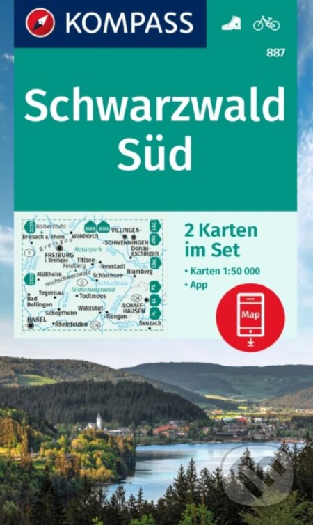 887 Schwarzwald Süd 1: 50 000